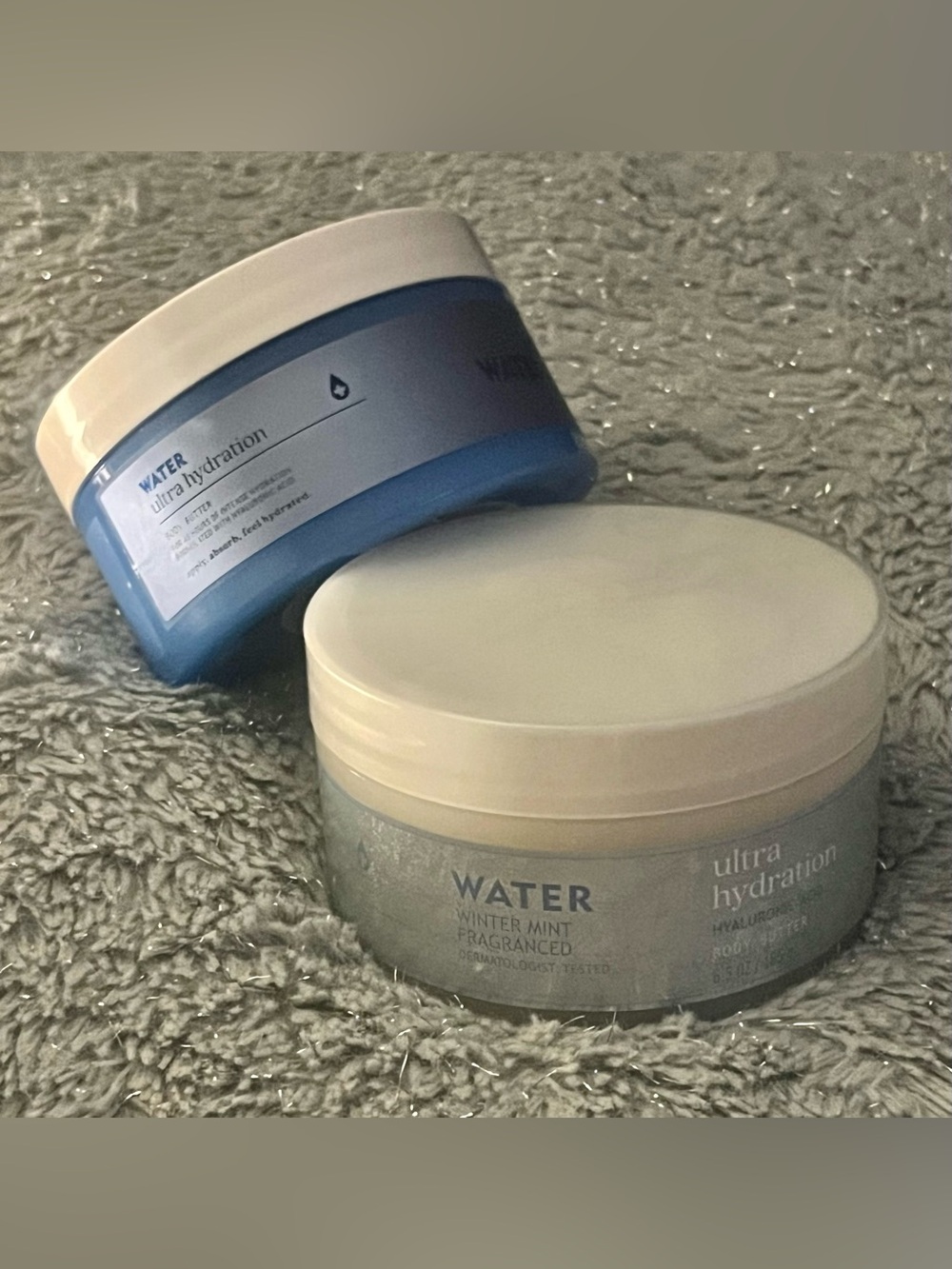 Bath & Body Works Water Ultra Hydration Body Butter ~ Original & Winter Mint